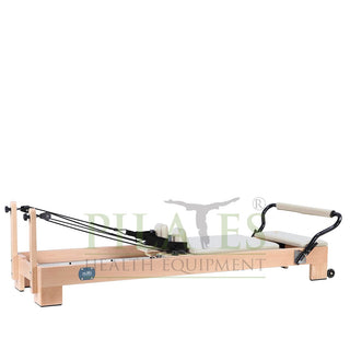 Apollo Series Pilates Reformer Bundle INCLUDING Jump Board, Long Box + Upholstered Platform [Cream] (Carriage Height 32CM)