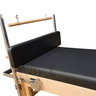 Signature Series MK II Pilates Reformer with Full Trapeze Bundle INCLUDING Twin Mats, Jump Board, Long Box, Non-Slip Platform, Upholstered Platform and More[Black]