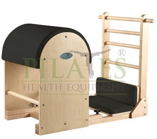 Classic Ladder Barrel with 2 Piece Foot Platform (Black)