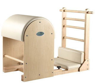 Classic Ladder Barrel with 2 Piece Foot Platform (Cream)